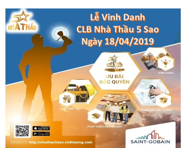 Lễ Vinh Danh CLB Nhà Thầu 5 Sao