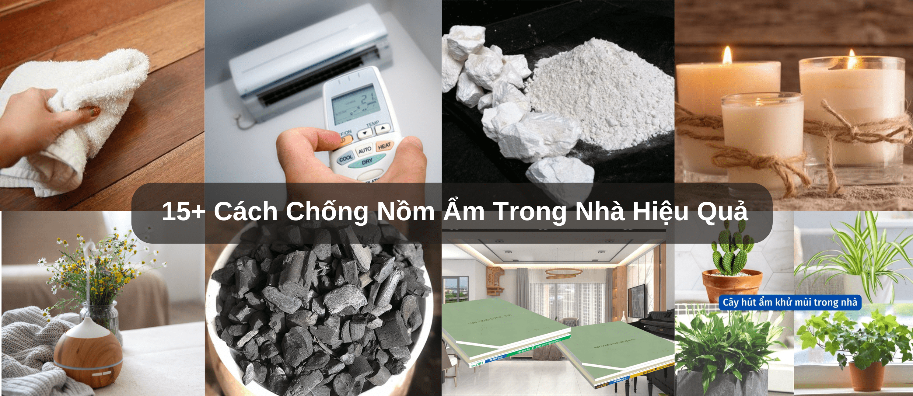 Cách chống nồm ẩm trong nhà vào mùa nồm hiệu quả nhanh