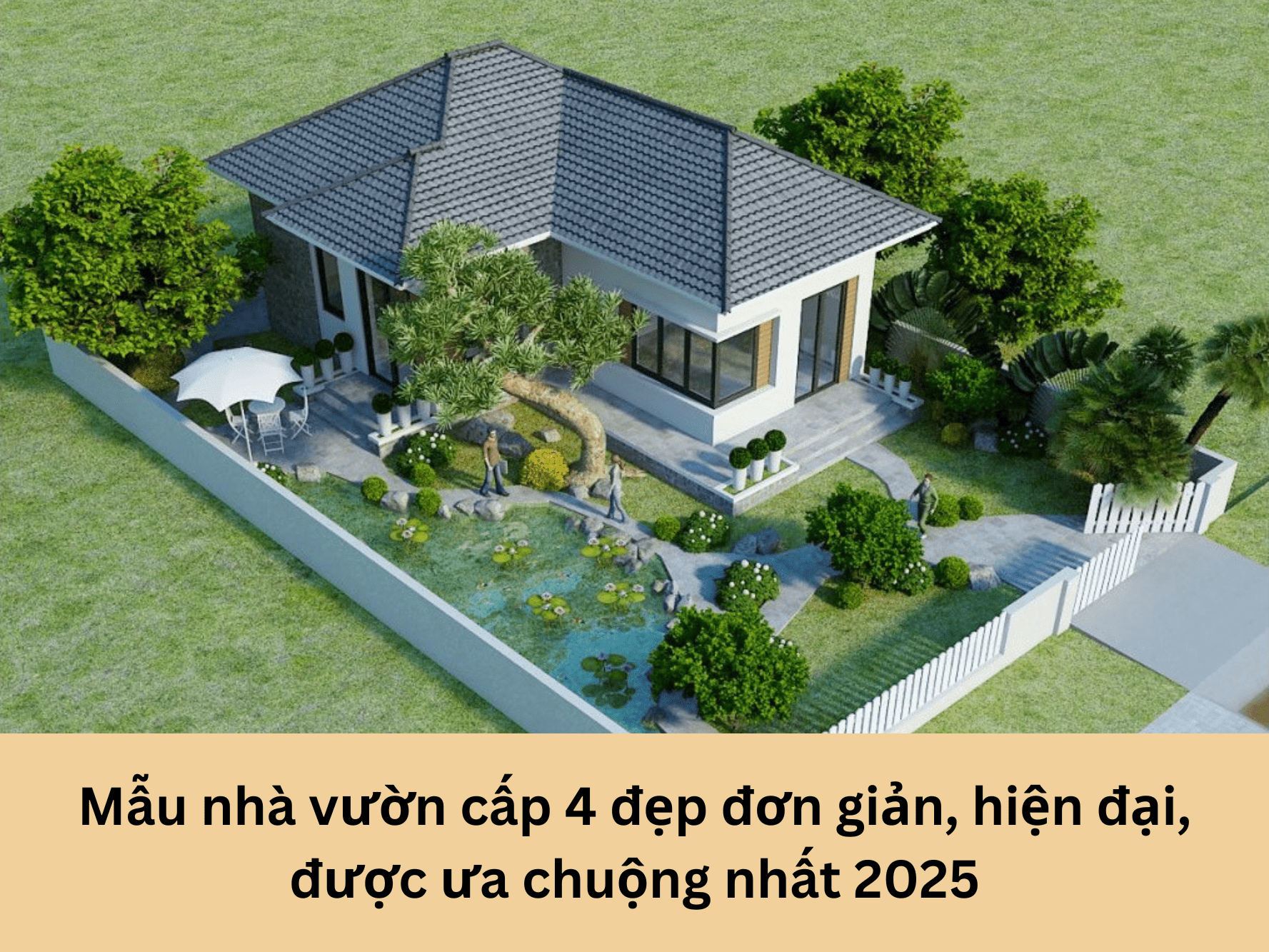 Nhà vườn cấp 4